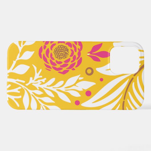 フローラデザイン24 iPhoneケース (裏面横)