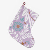 フローラデザイン26 ラージクリスマスストッキング (正面 (吊り時))