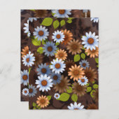 フローラデザイン2 ポストカード (正面/裏面)