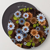 フローラデザイン2 缶バッジ (正面&裏面)