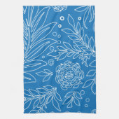 フローラデザイン32 キッチンタオル (縦)