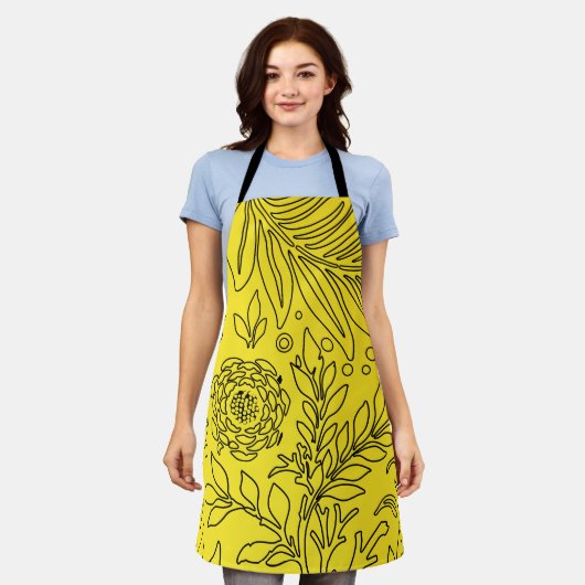 フローラデザイン36 エプロン (着用した状態)