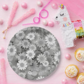 フローラデザイン3 ペーパープレート (パーティー)