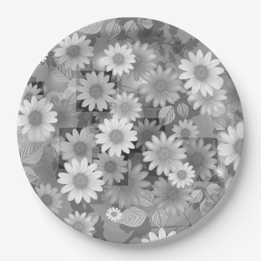 フローラデザイン3 ペーパープレート (正面)
