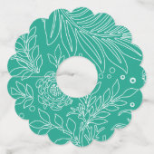 フローラデザイン4 ワイングラスタグ (正面)