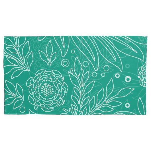 フローラデザイン4 枕カバー (正面)