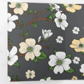 フローラデザイン5 三つ折りクリスマスカード (内部最初)