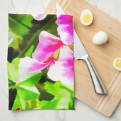 フローラデザイン5 Light.jpg キッチンタオル (四つ折り)