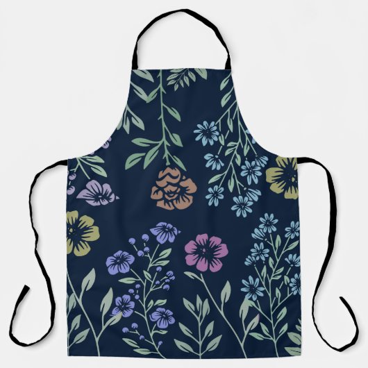 フローラデザイン エプロン (正面)