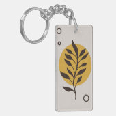 フローラデザイン キーホルダー (正面左)