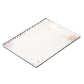 フローラデザイン ノートブック (左側)