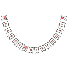 フローラデザイン バンティングフラッグ