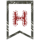 フローラデザイン バンティングフラッグ (第2の旗)