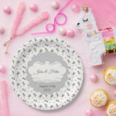 フローラデザイン ペーパープレート (パーティー)