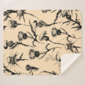 フローラデザイン,ホームデコレーションアート,グラフィックデコール,ba シェルパブランケット (正面(横))