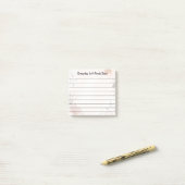 フローラデザイン ポストイット (デスク上)