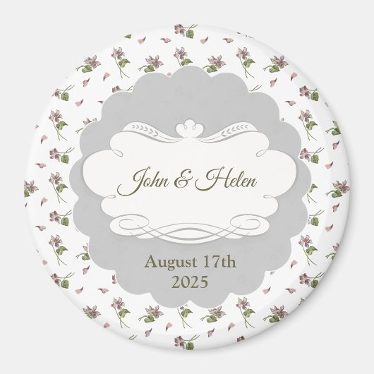 フローラデザイン マグネット (正面)