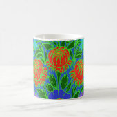 フローラデザイン#2 コーヒーマグカップ (中央)