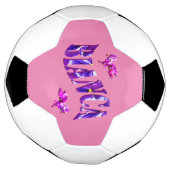 フローラデザインBianca名， Soccerball サッカーボール (回転)