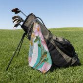 フローラデライトノート ゴルフタオル (グリーン)