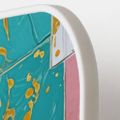 フローラデライトノート ピックルボールラケット (左詳細)