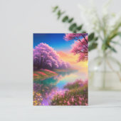 フローラデライトバイザレイク ポストカード (スタンド正面)