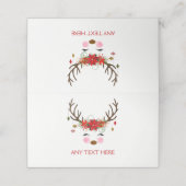 フローラトナリーホリデークリスマスパーティーフードテント プレイスカード (外部開封)