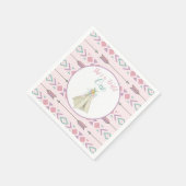 フローラトライバルテペワイルドワンの誕生日 スタンダードカクテルナプキン (角)