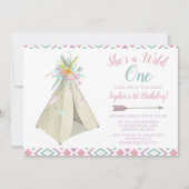 フローラトライバルテペワイルドワン1歳の招待状 招待状 (正面)