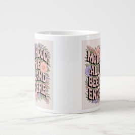 フローラトリビュート：母性評価セラミック ジャンボコーヒーマグカップ