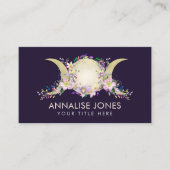 フローラトリプルムーン – トリプル女神 名刺 (正面)