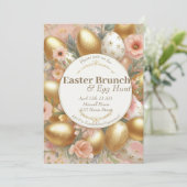 フローラトレンディーイースターブランチ&卵狩り招待 招待状 (スタンド正面)
