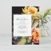 フローラトロピカルサボックリハーサルディナー 招待状 (スタンド正面)