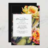 フローラトロピカルサボックリハーサルディナー 招待状 (正面/裏面)