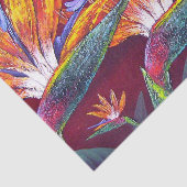 フローラトロピカルパラダイスレッドハワイアンデクページ 薄葉紙 (詳細)