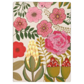 フローラトロピックス絵画アートのパーソナライズされたクリップボード クリップボード (裏面)