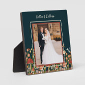 フローラトンボの写真カスタマイズ名前 フォトプラーク (正面)