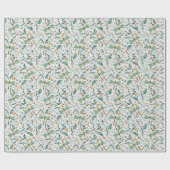 フローラトンボ葉イシダ類の贈り物 ラッピングペーパー (フラット)