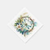 フローラトンボ スタンダードカクテルナプキン (角)