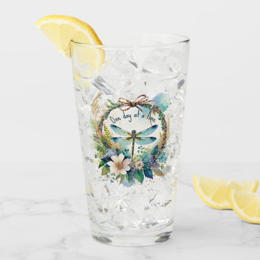 フローラトンボ タンブラーグラス (アイス正面)