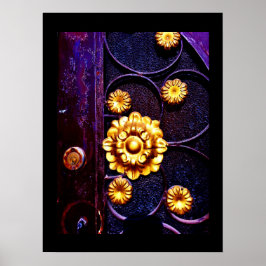 フローラドアデザイン ポスター