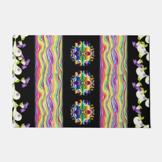 フローラドアマット ドアマット (正面)