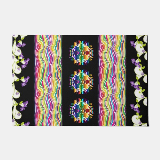 フローラドアマット ドアマット (正面)