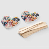 フローラドッグファンギフトセット ハンドファン (組立なし)