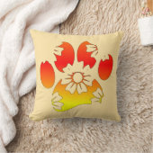 フローラドッグポープリント クッション (ブランケット)