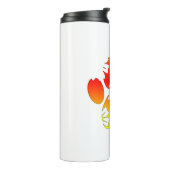 フローラドッグポープリント タンブラー (回転左)