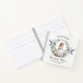 フローラドブファーストホリーコミュニオンゲストブック ノートブック (内部)