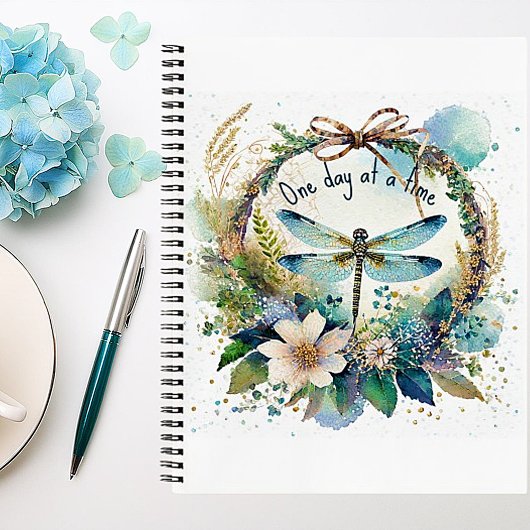 フローラドラゴンフライある日のタイムジャーナル ノートブック