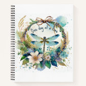 フローラドラゴンフライある日のタイムジャーナル ノートブック (正面)