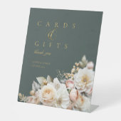 フローラドラマウェディングカードギフトグリーンID1022 台座サイン (正面)